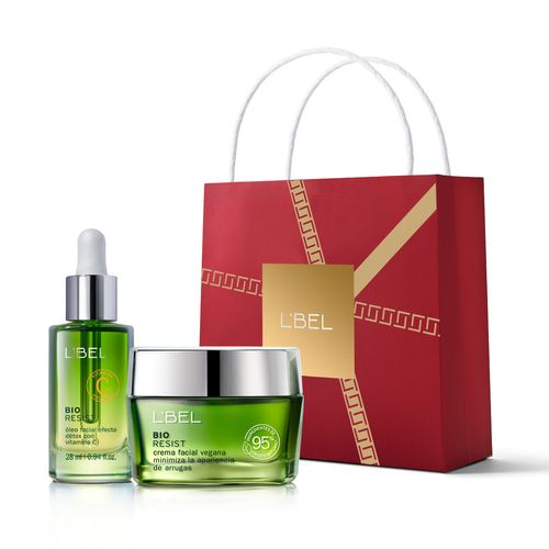 Set Bio Resist Óleo Efecto Détox Vitamina C; Bio Resist Nutritiva Crema Facial Antiedad de Noche