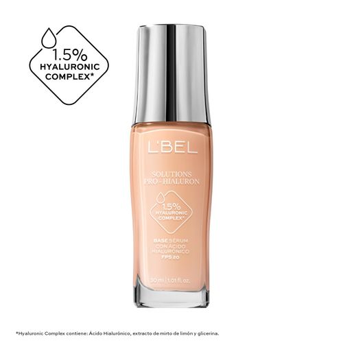 Base de Maquillaje Solutions Pro-Hialuron con Ácido Hialurónico 30ml.