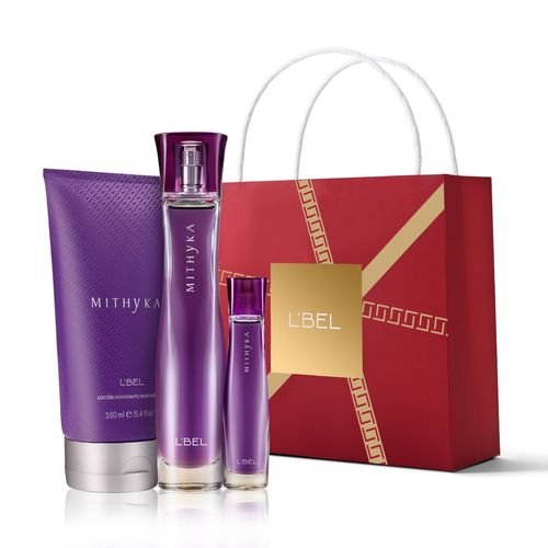 Set Mithyka perfume de mujer 50ml, 10ml + loción humectante